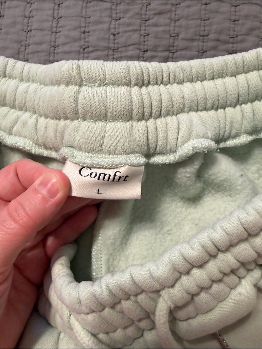 Comfrt Pastel Mint Comfort Collection Pull-On Shorts - Picture 3 of 3